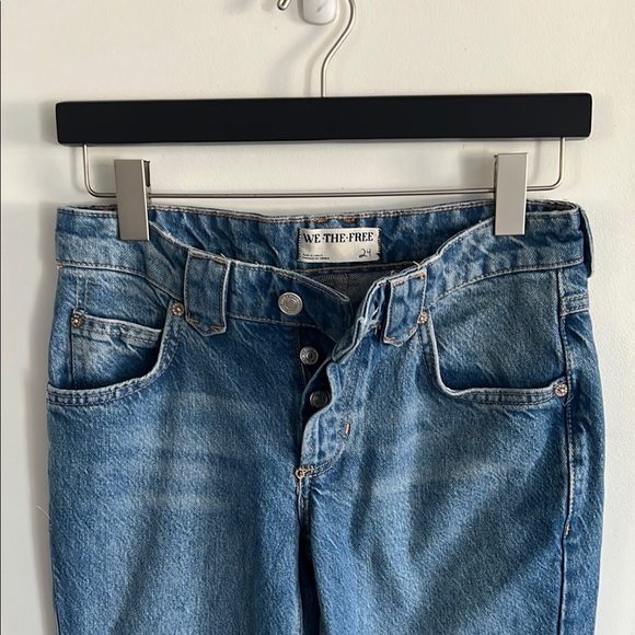 free people CRVY High-Rise Straight Jeans - Picture 12 of 14